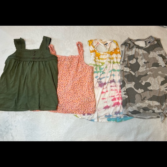 Old Navy Girls Luxe Tank Top Shirts 8 - Picture 2 of 16
